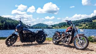 Camping La Romiguiere : Harley indian 01