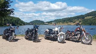 Camping La Romiguiere : Harley indian