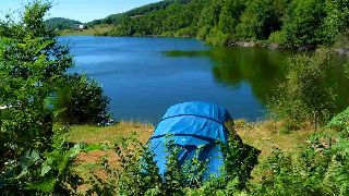 Camping La Romiguiere : Emplacement 45